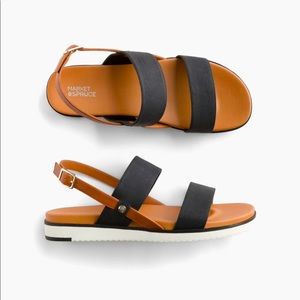 Two strap sandals in excellent condition. Size 7. Market & Spruce.